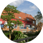 Huizen + groen